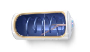 Tesy elektrische boiler 100 liter horizontaal indirect gestookt 1 wisselaar